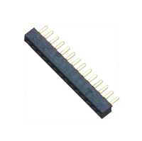 1.27mmFemaleHeaderSingleRowH-2.4StraightType