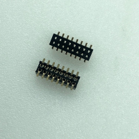 2x8P双排贴片排母