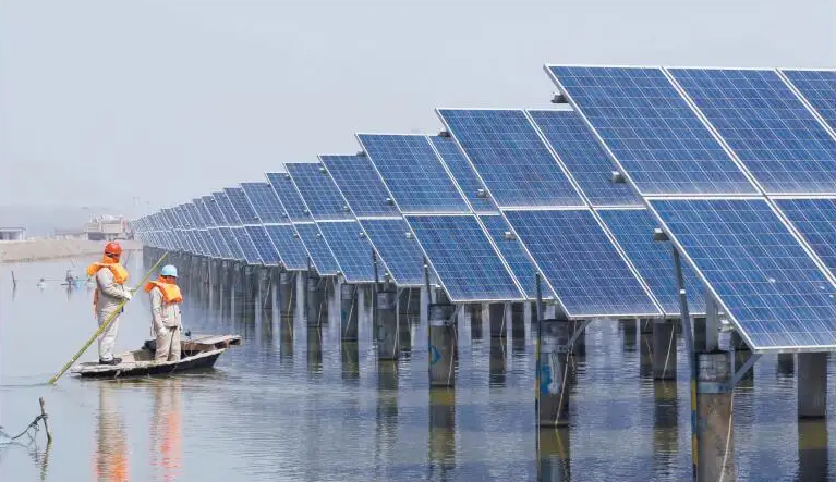 攻克技术难题达到环评要求水面光伏才能稳立潮头