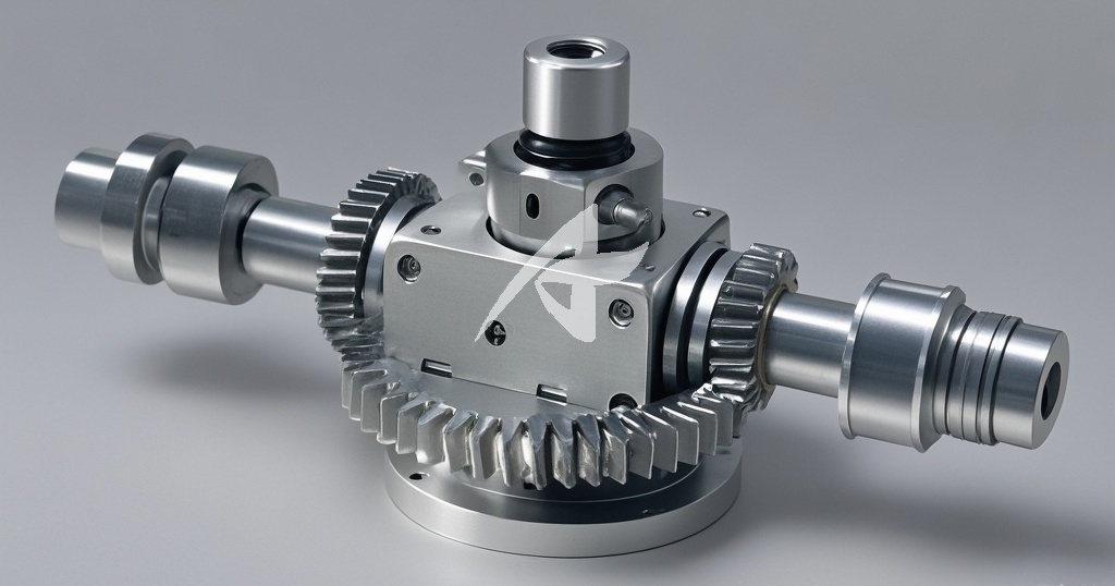 双轴蜗轮蜗杆云台