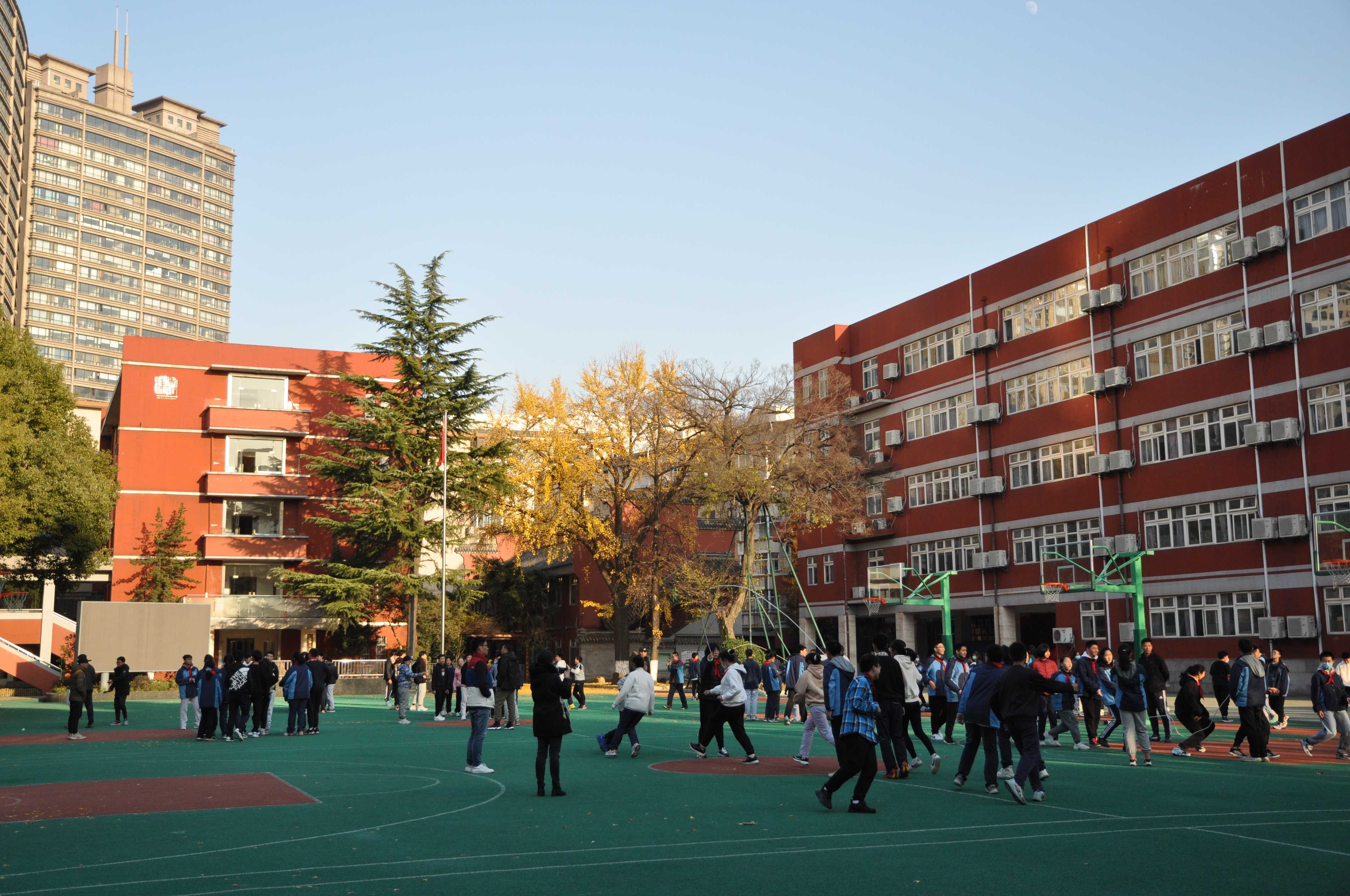 "跃动东林"跳长绳比赛-无锡市东林中学