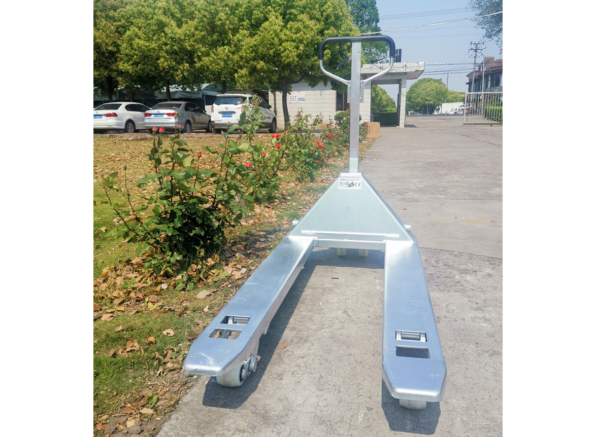 镀锌手动液压搬运车1.3