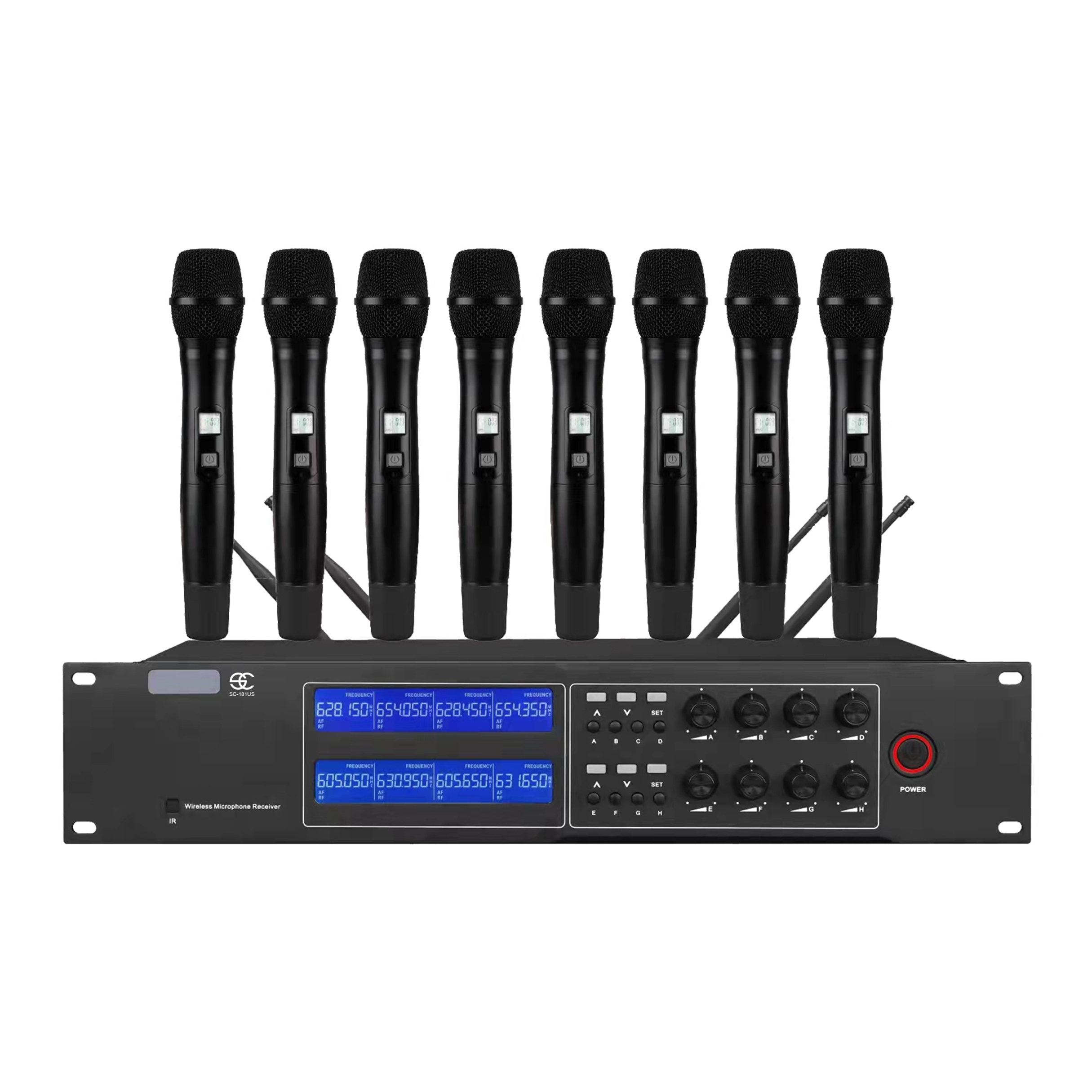 15-一拖八无线话筒-SC-181US