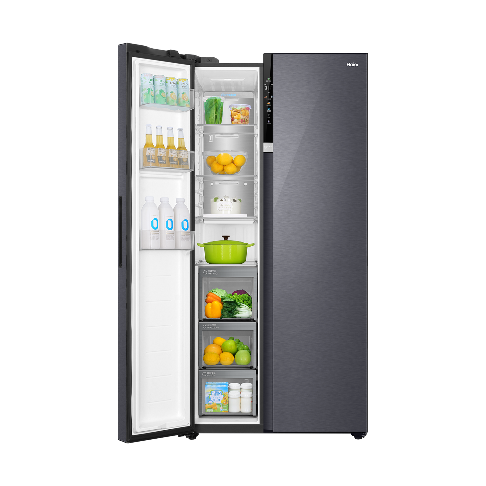 海尔冰箱bcd-625wlhss19seu1斩获金选奖"年度巨能冻保鲜产品"专项奖