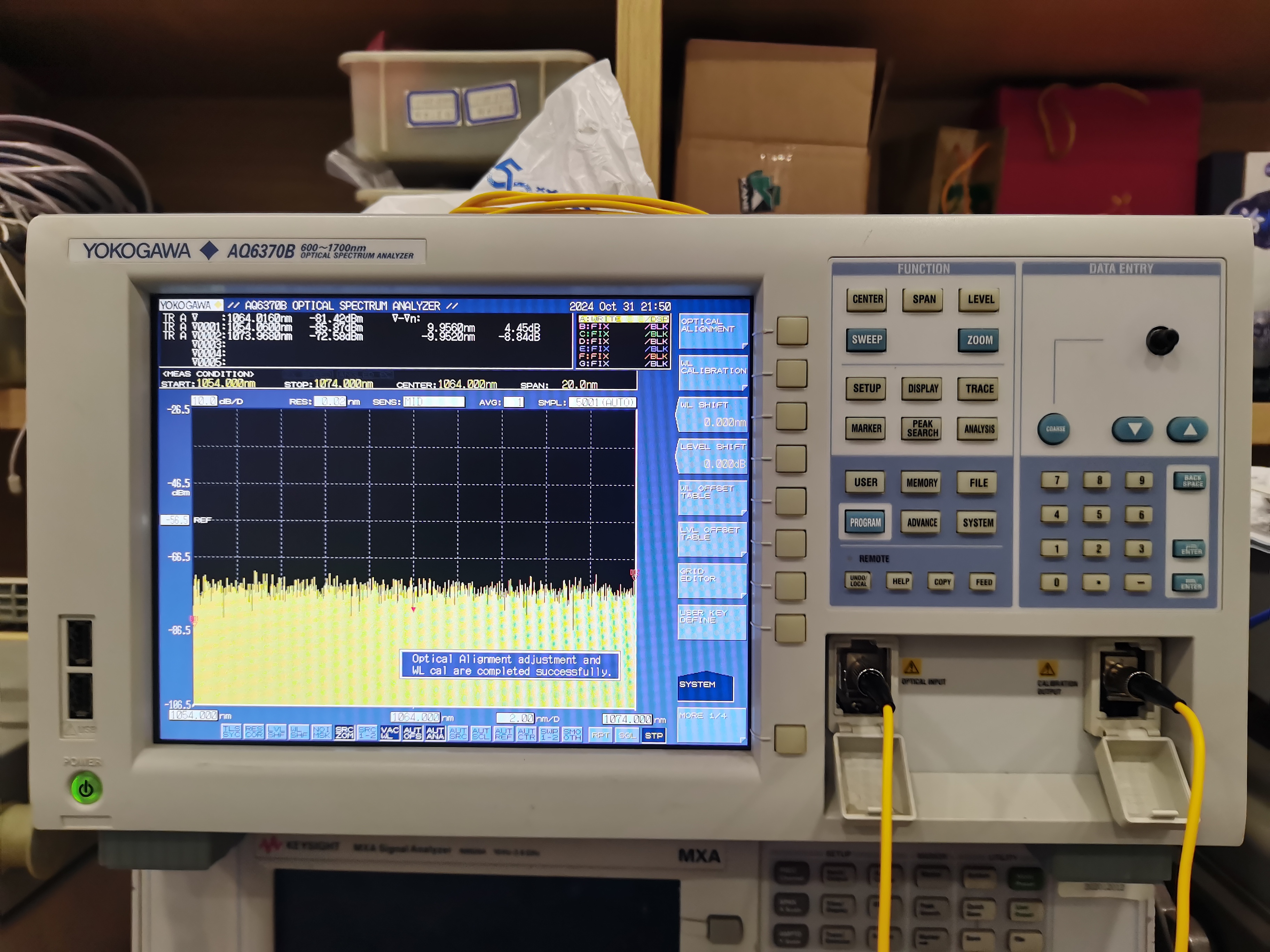 YOKOGAWA横河-AQ6370B-IMG_20241031_163911