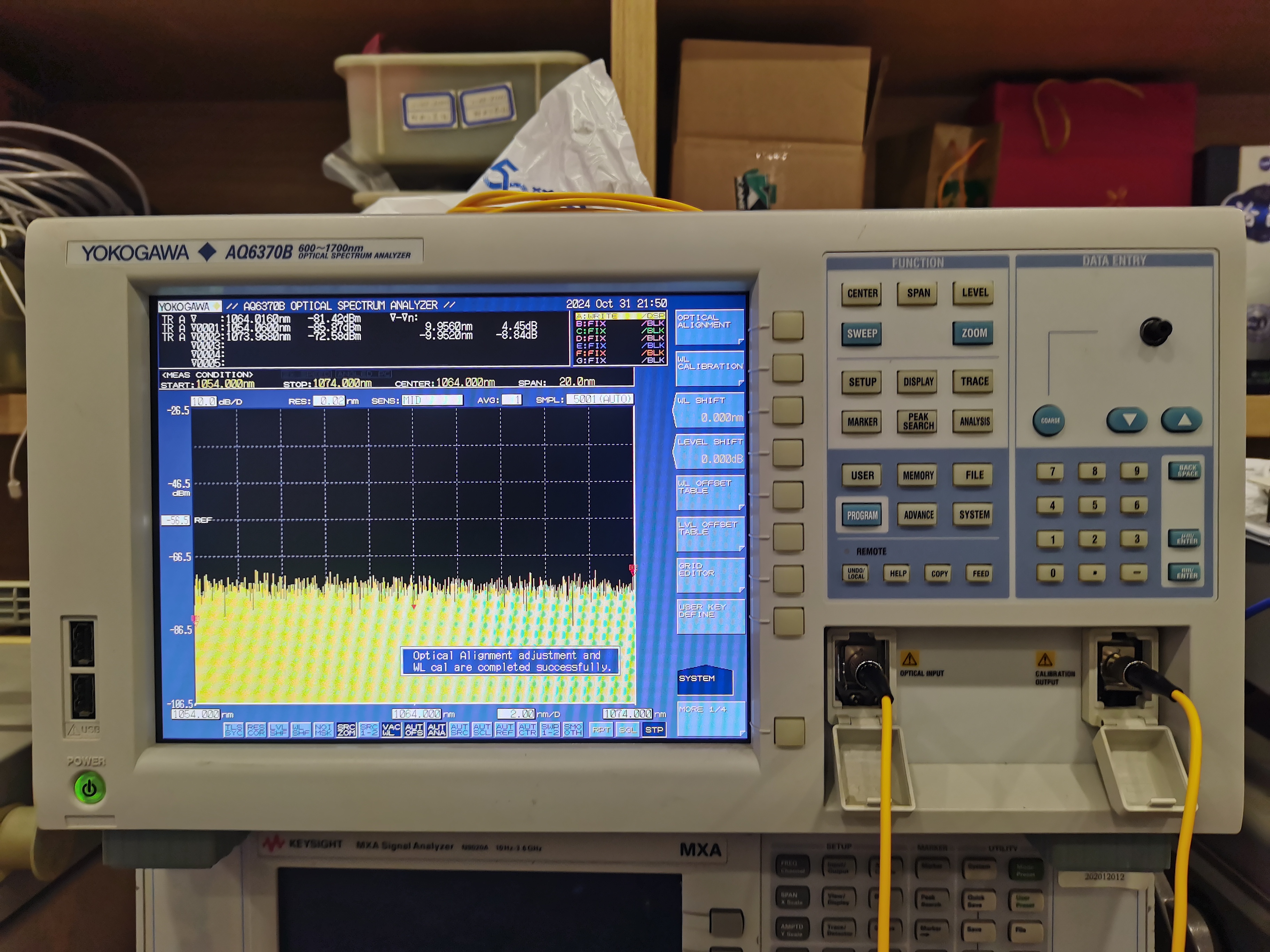 YOKOGAWA横河-AQ6370B-IMG_20241031_163915