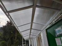 阳光板走廊雨棚1