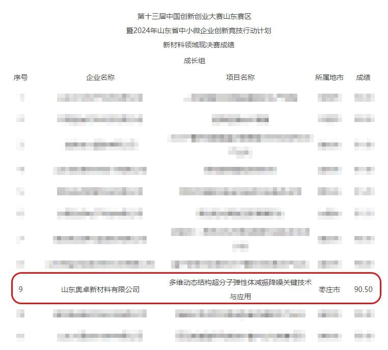 第十三届中国创新创业大赛山东赛区暨2024年山东省中小微企业创新竞技行动计划决赛