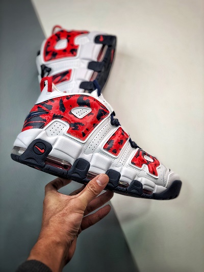 P260 NK Air More Uptempo 皮蓬白蓝红迷彩-GDF档口-潮流干货