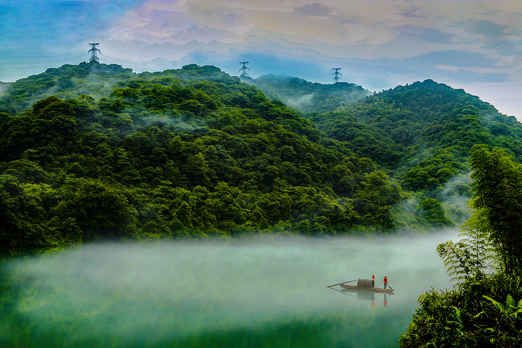 A3313雾锁东江