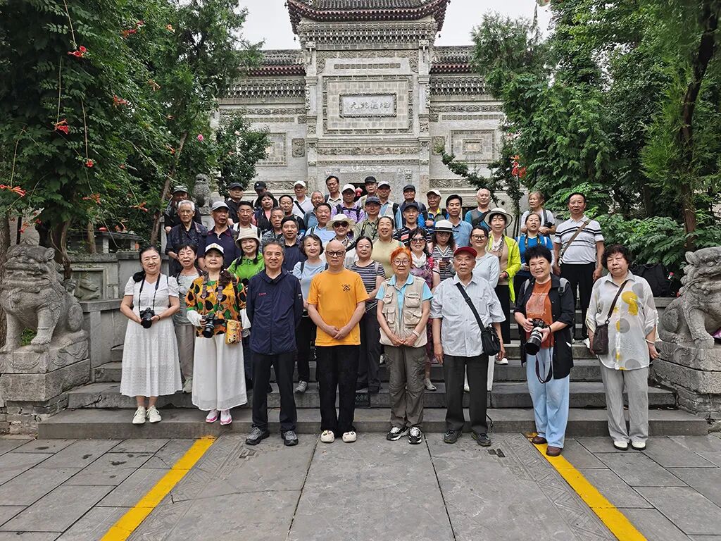 陕西省老摄影家协会持续组织古建摄影采风，备战“古建之光” 影像大赛