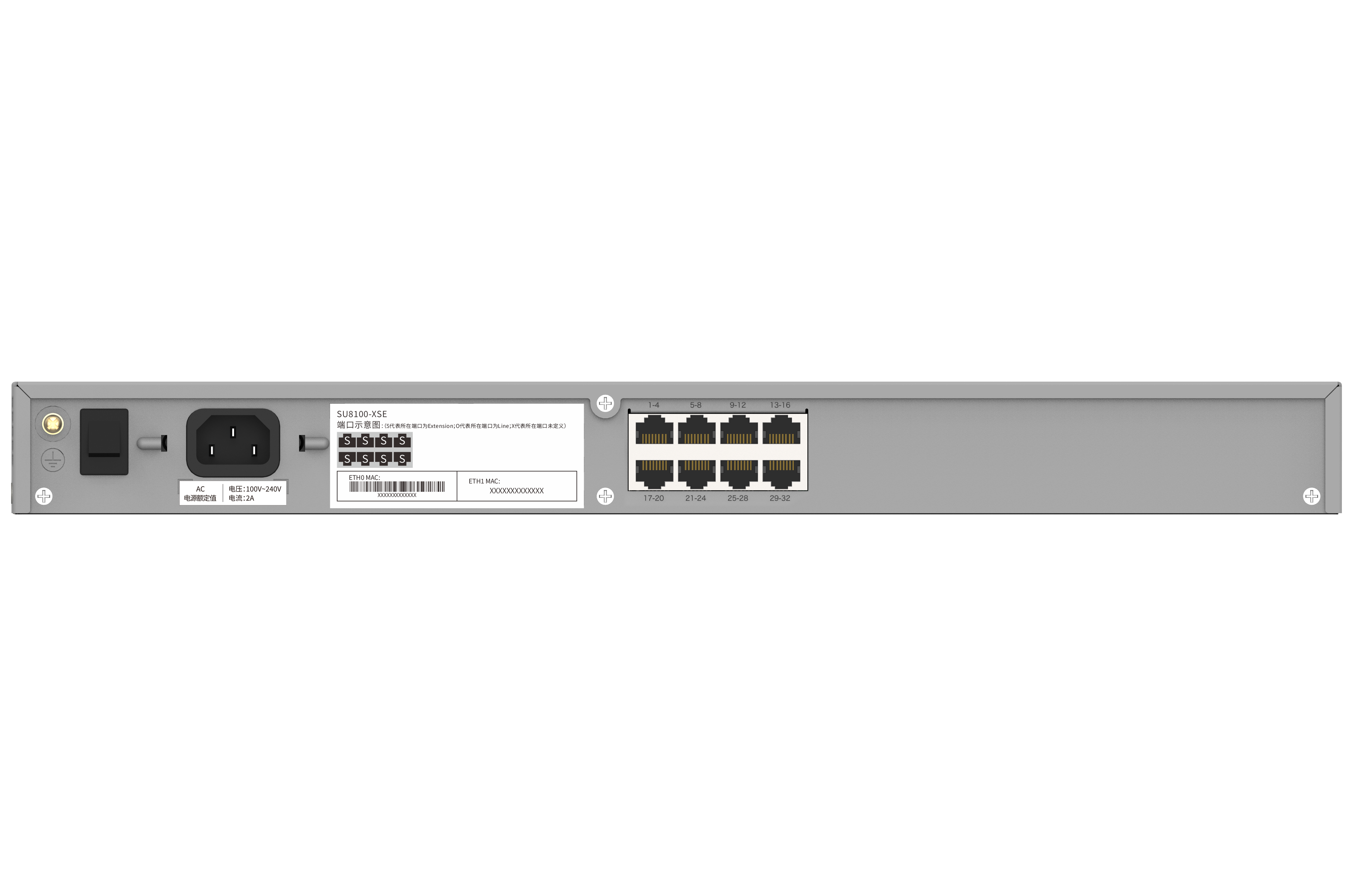 SU8100系列统一通信网关-星网智慧科技有限公司