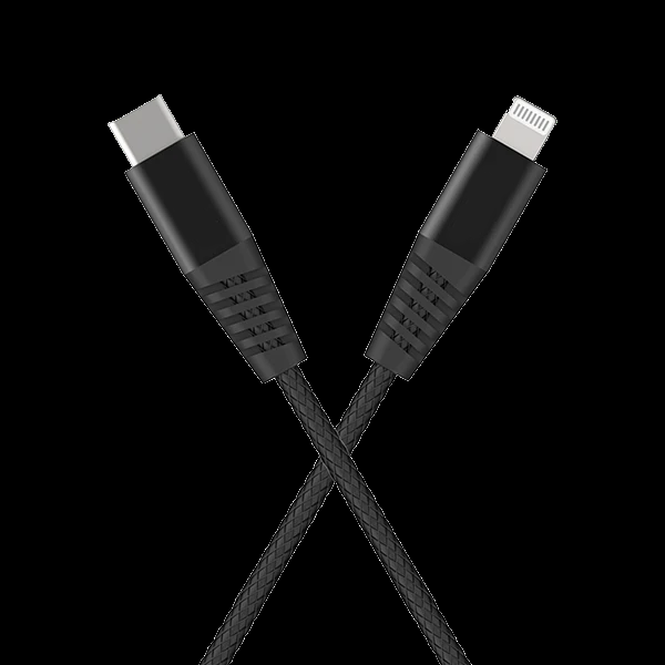 LTG600AppleCertifiedLightningCable1.2MeterBlack