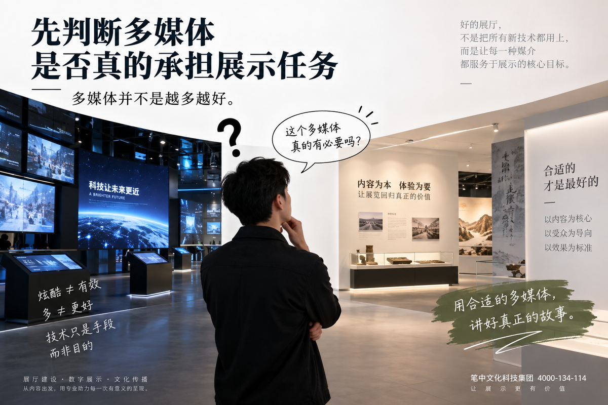 企业展厅多媒体预算怎么分？先拆内容、设备、软件和运维
