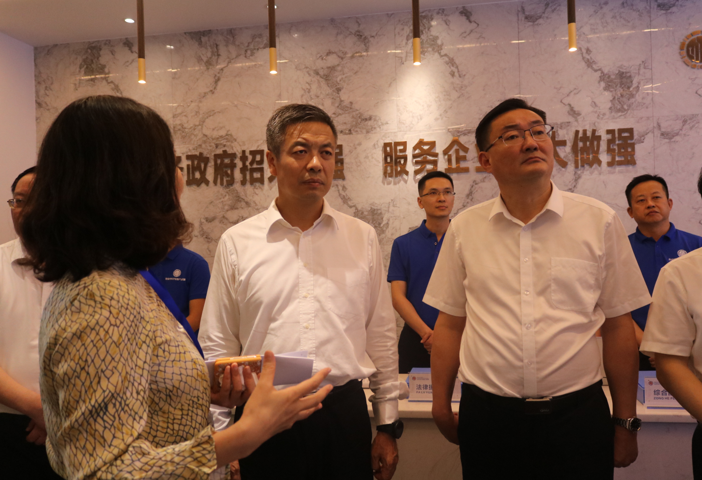 省委任珠峰到联盟参观调研