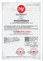 资信等级证书