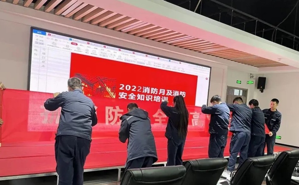 抓消防安全 保高质量发展