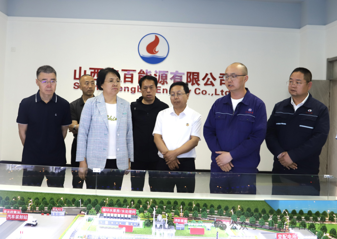 市政协副主席张瑞萍在丰百能源视察调研