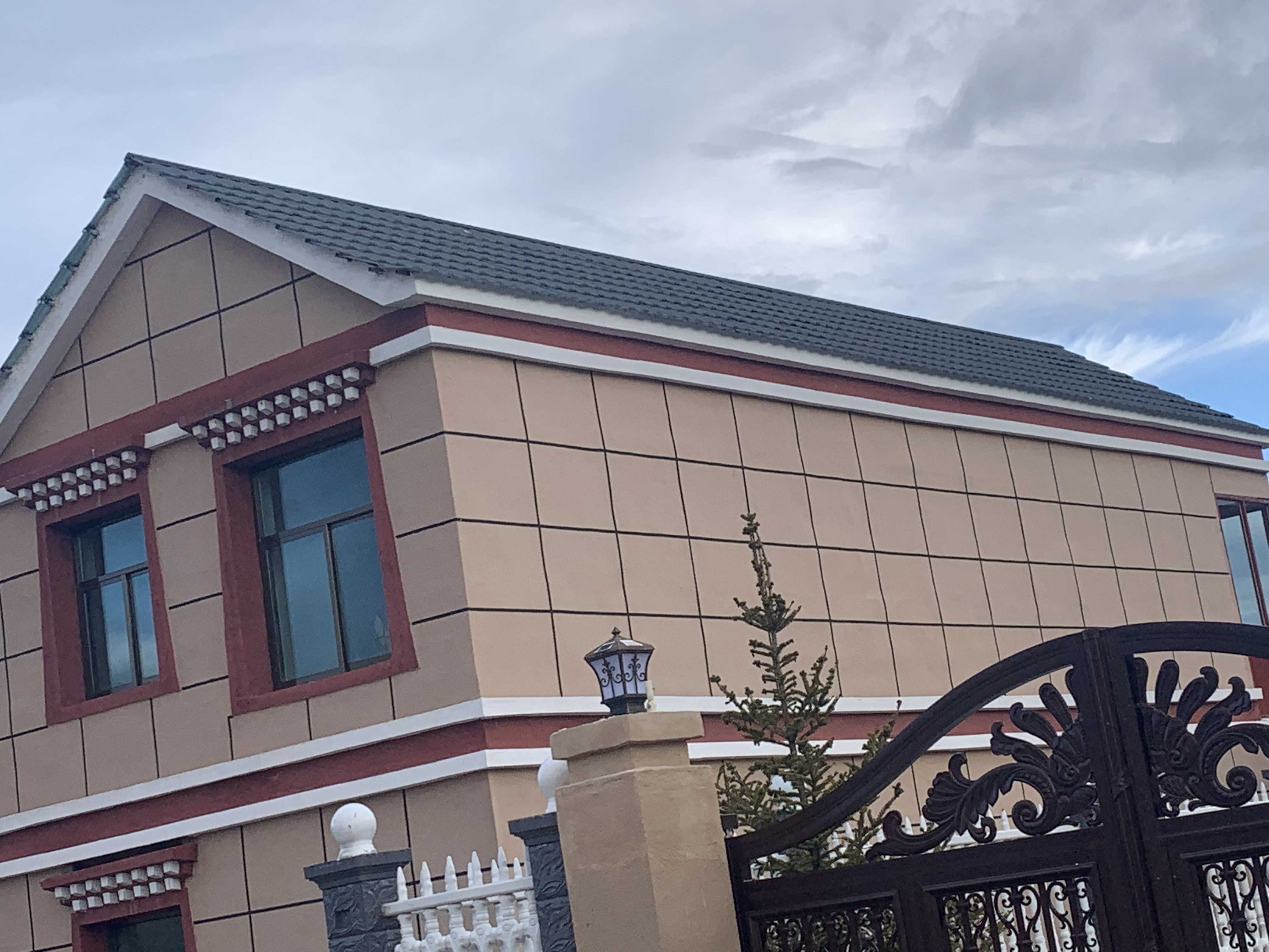 彩石金属瓦铺装效果展示-彩石金属瓦-麒麟建材科技(天津)有限公司