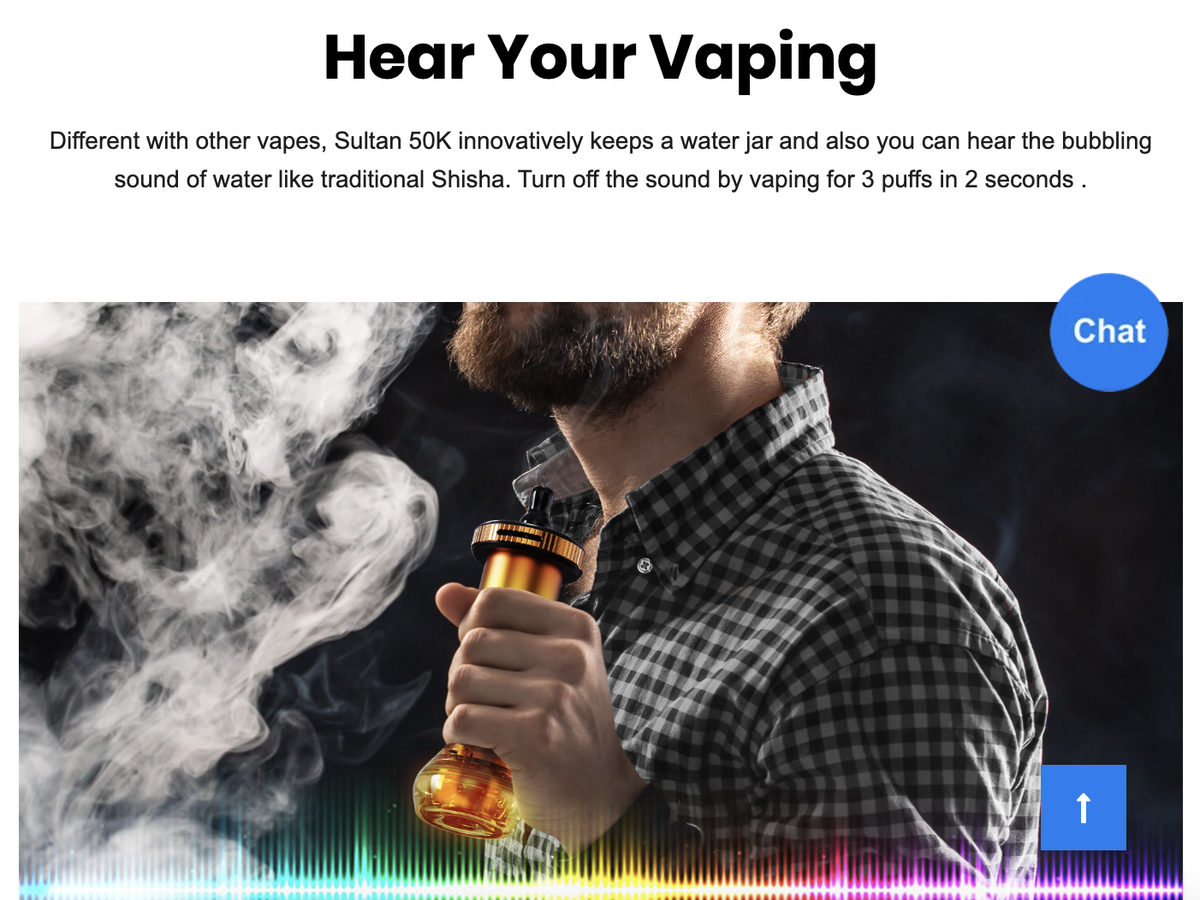 产品｜MOSMO推出水烟式电子烟Sultan 50K 搭载传统水烟音效与RGB灯效