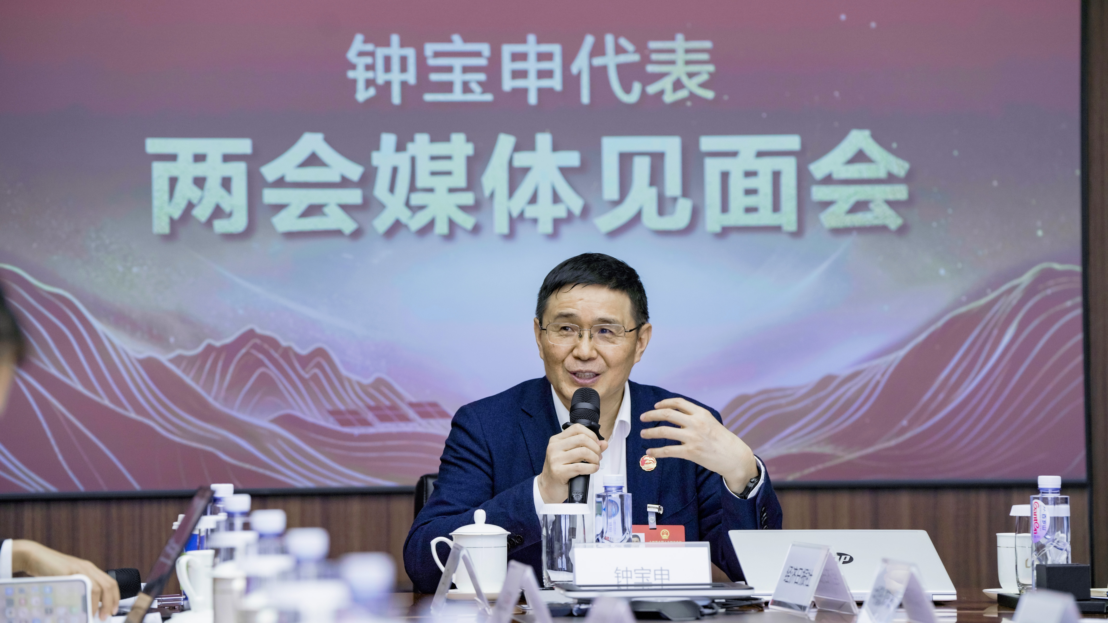 全国人大代表钟宝申：  聚焦分布式光伏与绿色氢氨醇 推动能源绿色低碳转型