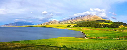 Tianchi Lake in Xinjiang, Urumqi travel