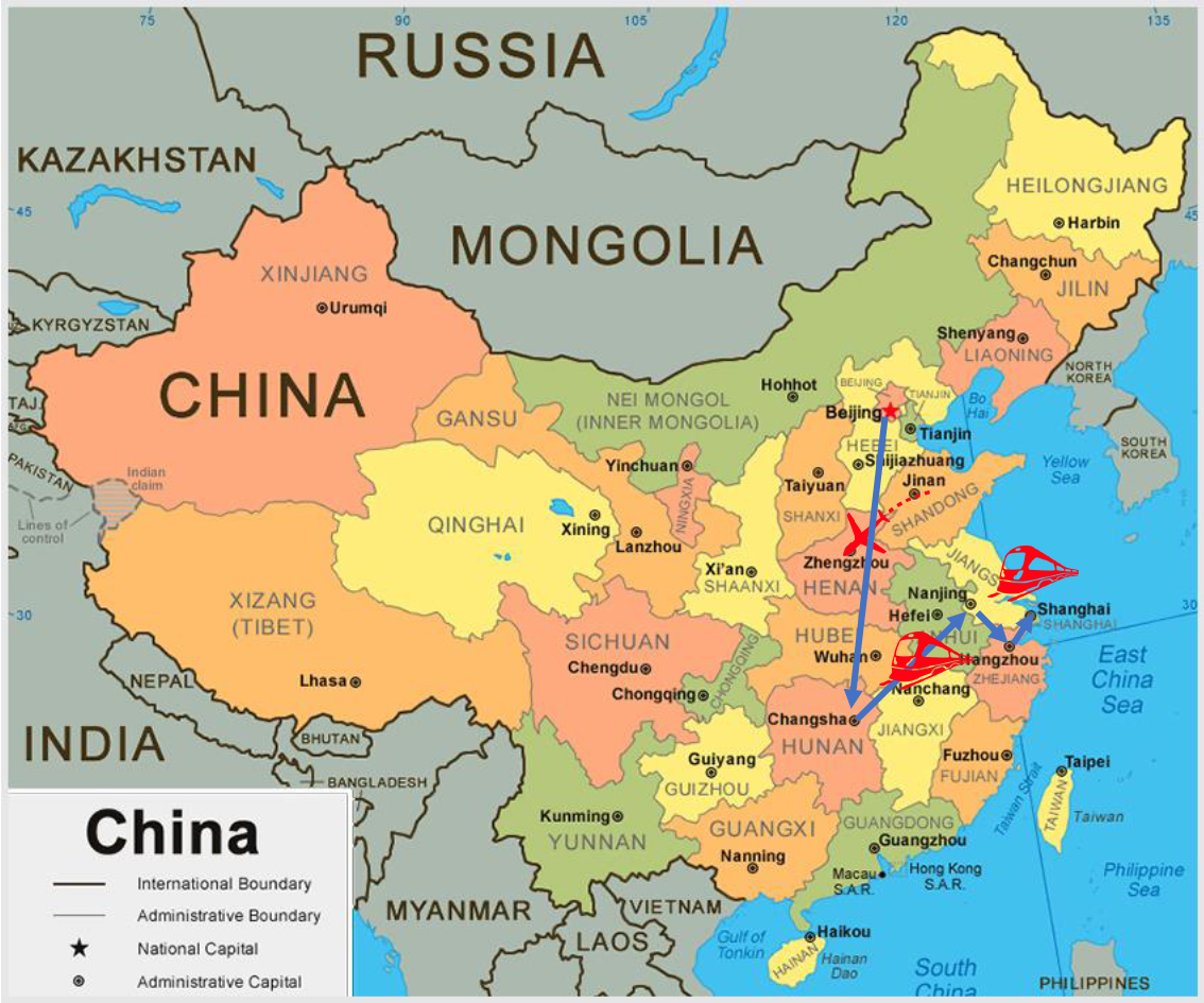 South-China Four Cities Tour, China travel