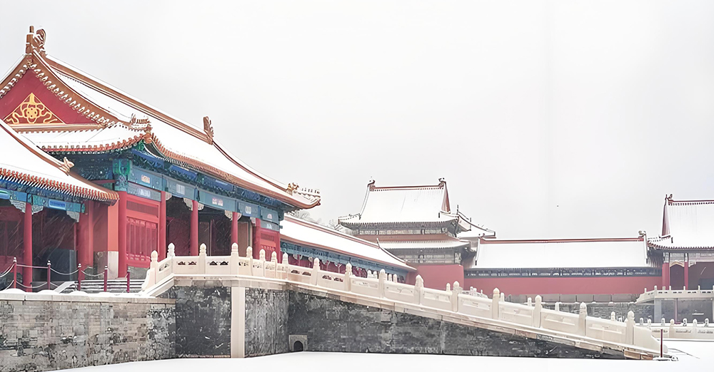 Forbidden City in Winter, Beijing travel