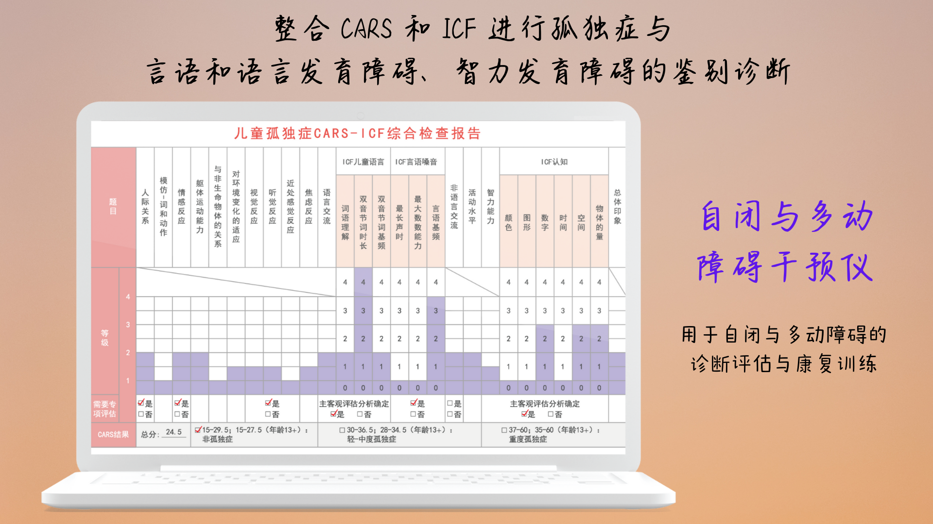 【康复设备】自闭与多动障碍干预仪