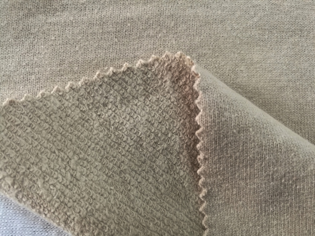 Wholesale Hemp Fabric Creme Terry Cloth Fabric by The Yard 500GSM Organic  Cotton Fabric French Terry Fabric - China Kintted Fabric and Cotton Fabric  price