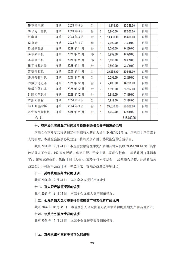 2024年审计报告 基金会年审报告  2025-03-12_22
