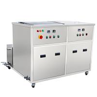 双槽带过滤超声波清洗漂洗机G-3