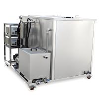 双槽带过滤超声波清洗漂洗机G-4