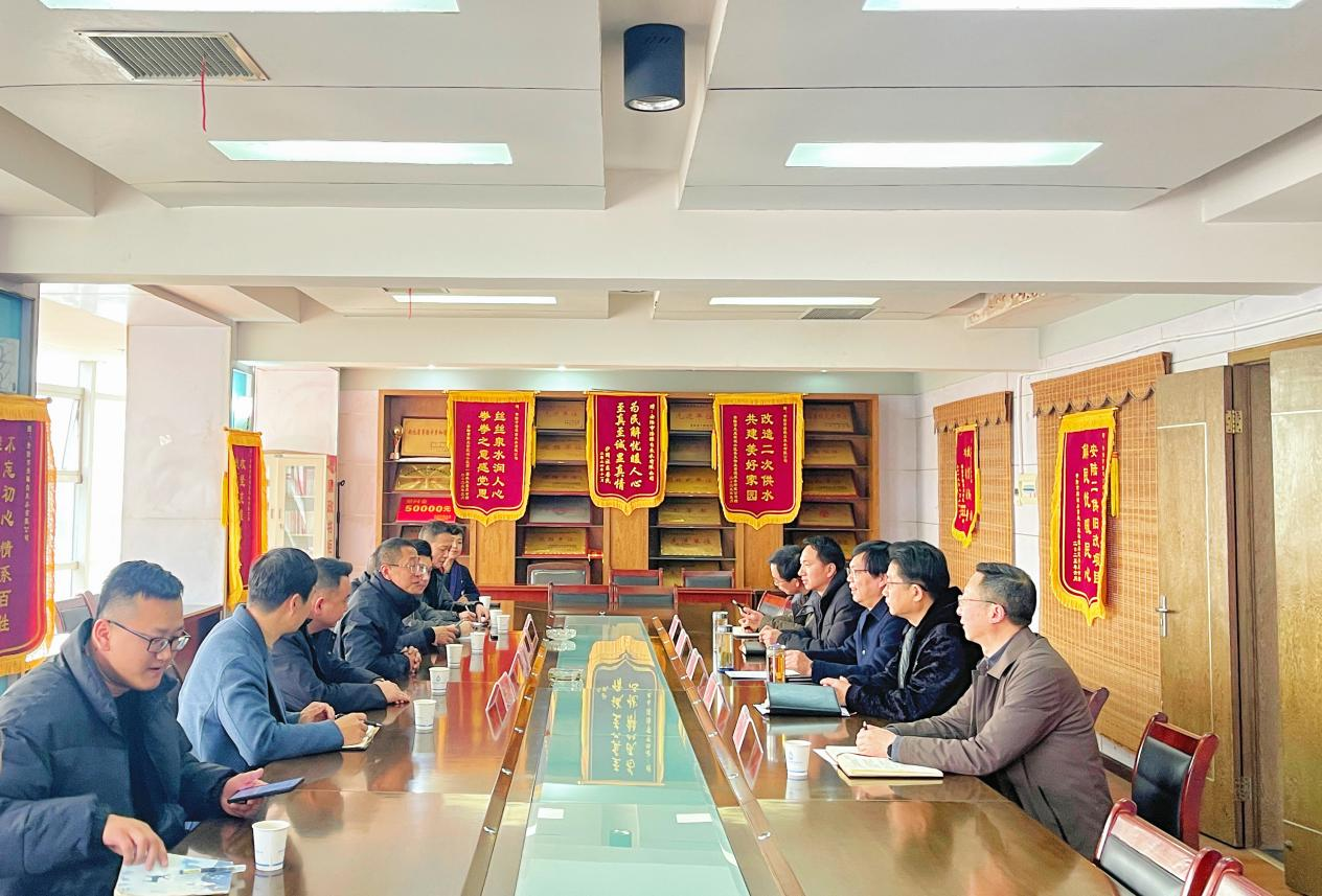 赤壁水务集团赴安陆水司开展二次供水管理专题交流