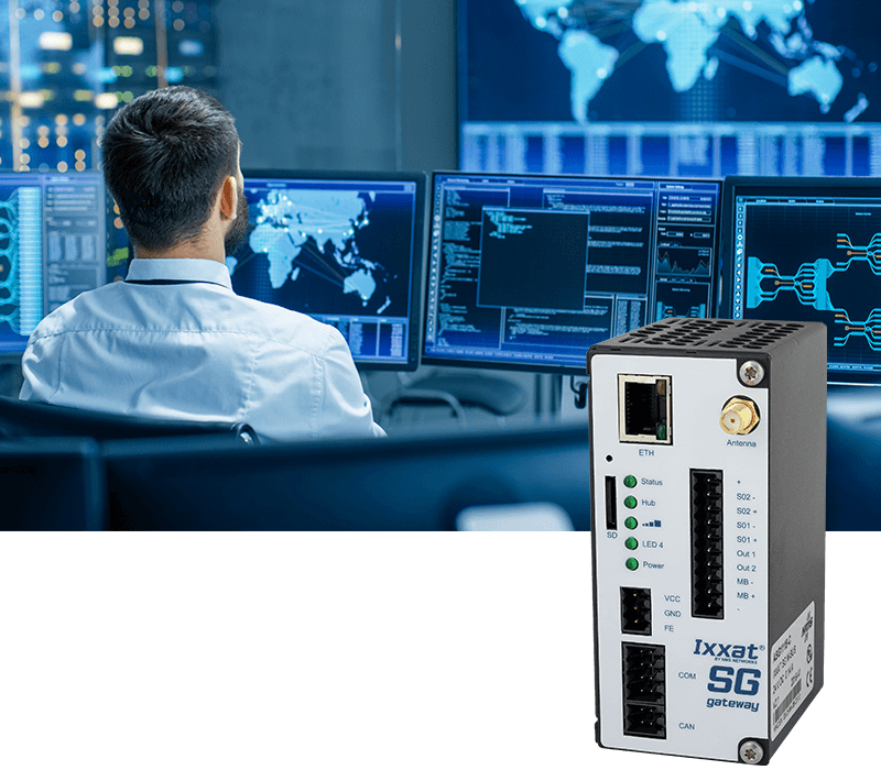 SCADA system connection