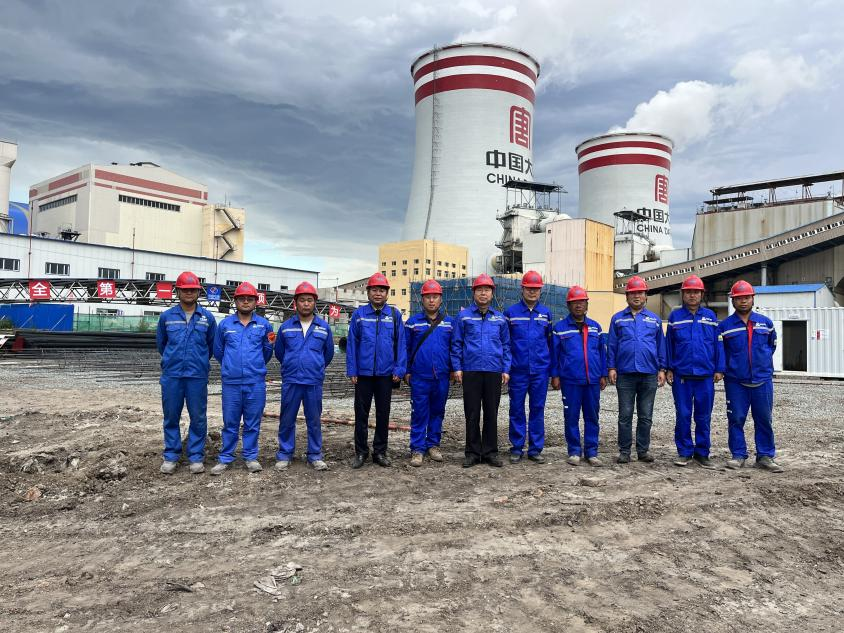 公司领导赴大唐哈尔滨第一热电厂1×660MW超超临界热电联产项目检查并指导工作