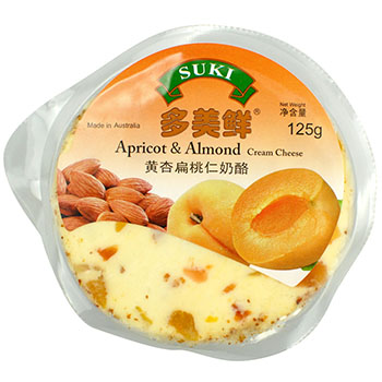 多美鲜黄杏扁桃仁奶酪 125g-上海高夫食品有限公司