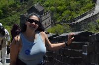 游客长城上单女