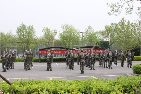保福科技园集团进行2016年度预备役军事训练