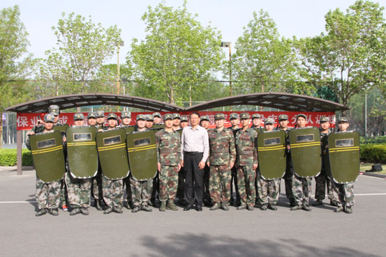保福科技园集团进行2016年度预备役军事训练
