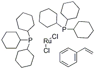 苯基亚甲基双-三环己基磷二氯化钌结构式