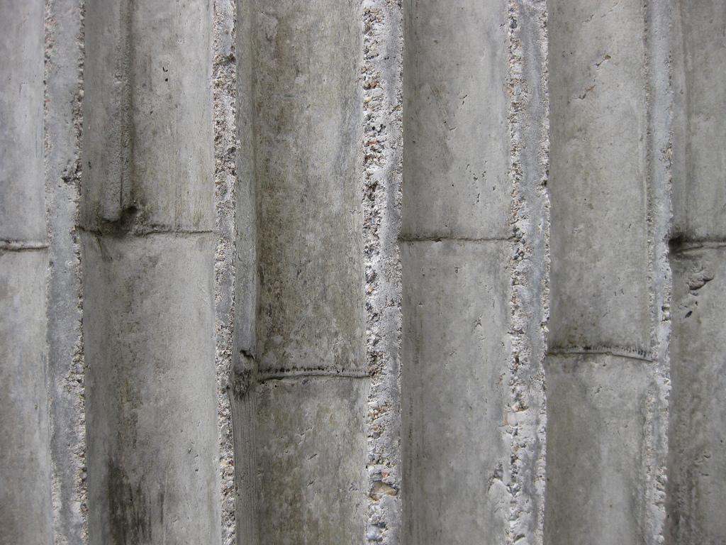 竹条模板清水混凝土贴图