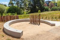 预制清水混凝土园林景观制品水泥长凳
