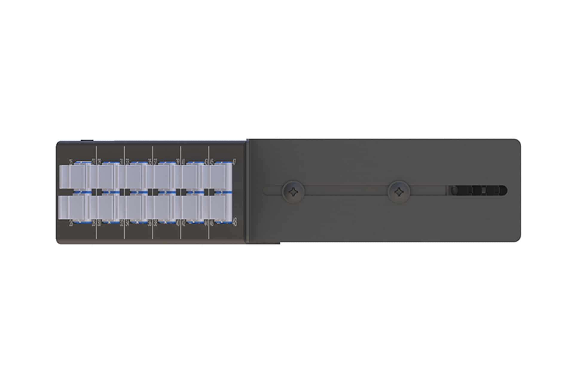 UltraSlim-Base-8-96xFibres-Transition-V-Panel-1U-19-12xMPO-to-96LC-3