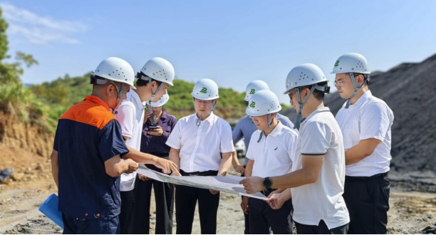 市资源集团党委书记、董事长杨正明带队调研项目建设工作