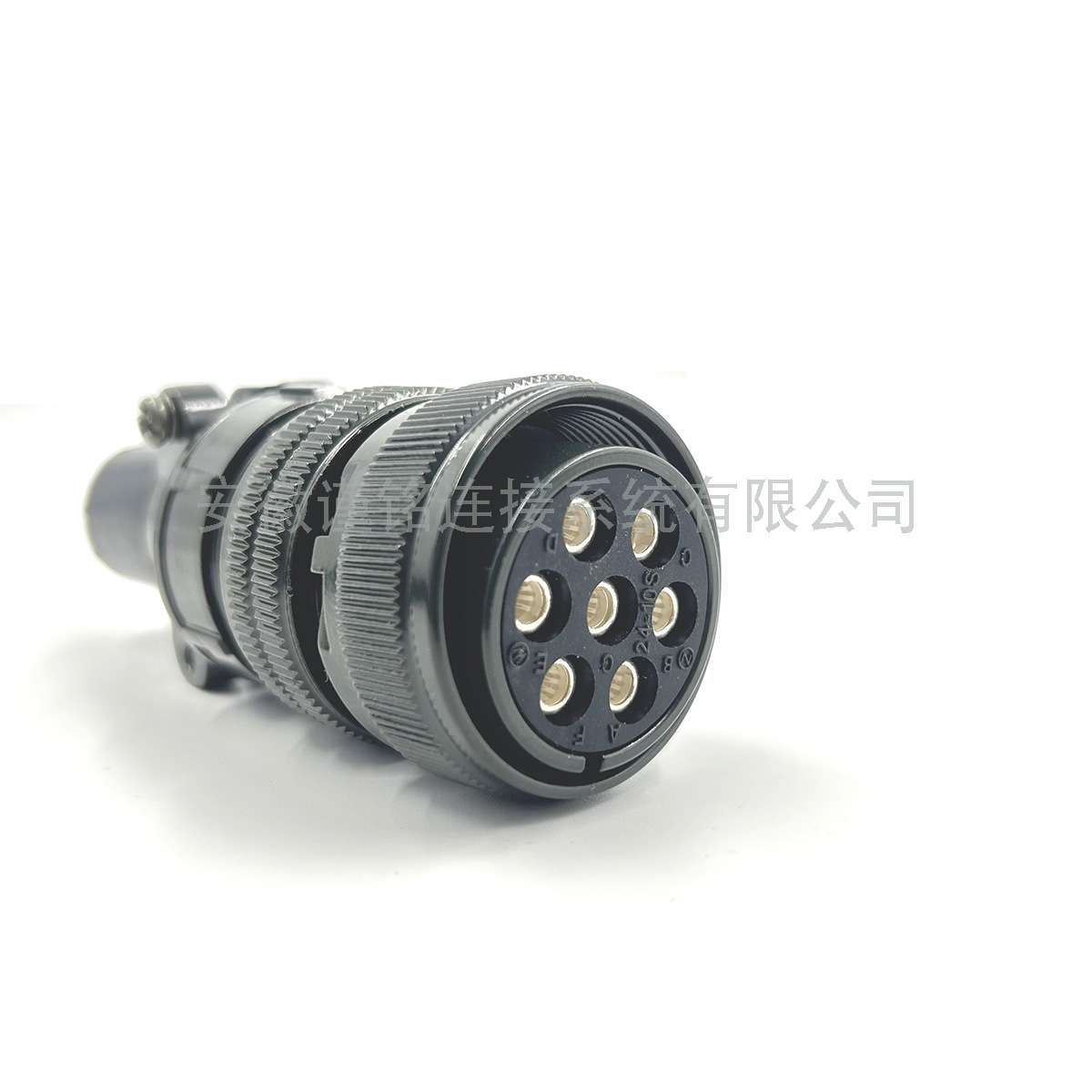 直头螺纹式连接器7芯MS3106A24-10S