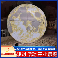 月亮落地球