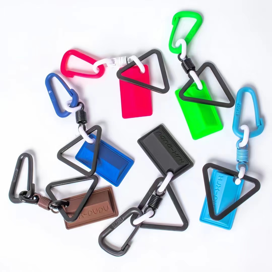 Silicone Key chain for bags