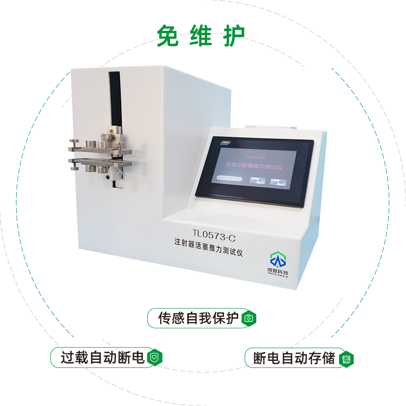 一次性使用无菌注射器作为第三类医疗器械需要哪些专业测试仪检验物理性能?
