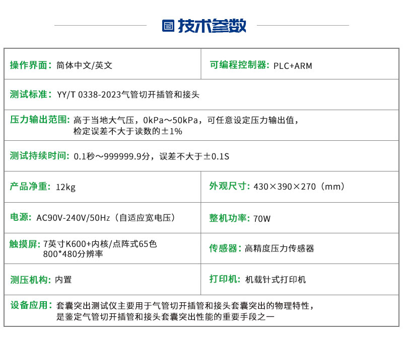 套囊突出测试仪